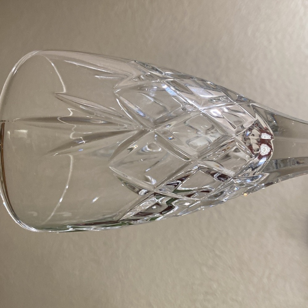 Set of 4, Vintage, Royal Doulton Crystal Wine Glasses - Picture 3 of 8